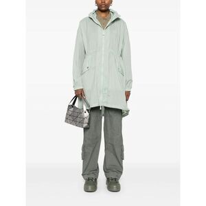 ADD Hooded Parka Coat with Drawstring Waist Women 4187 Coats & Jackets